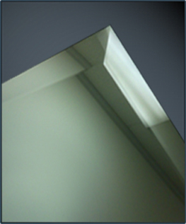 Straight Line Beveled mirrors, Finch Industries, Inc.