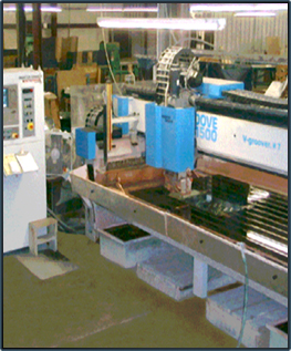 V-Grooving machinery, Finch Industries, Inc.